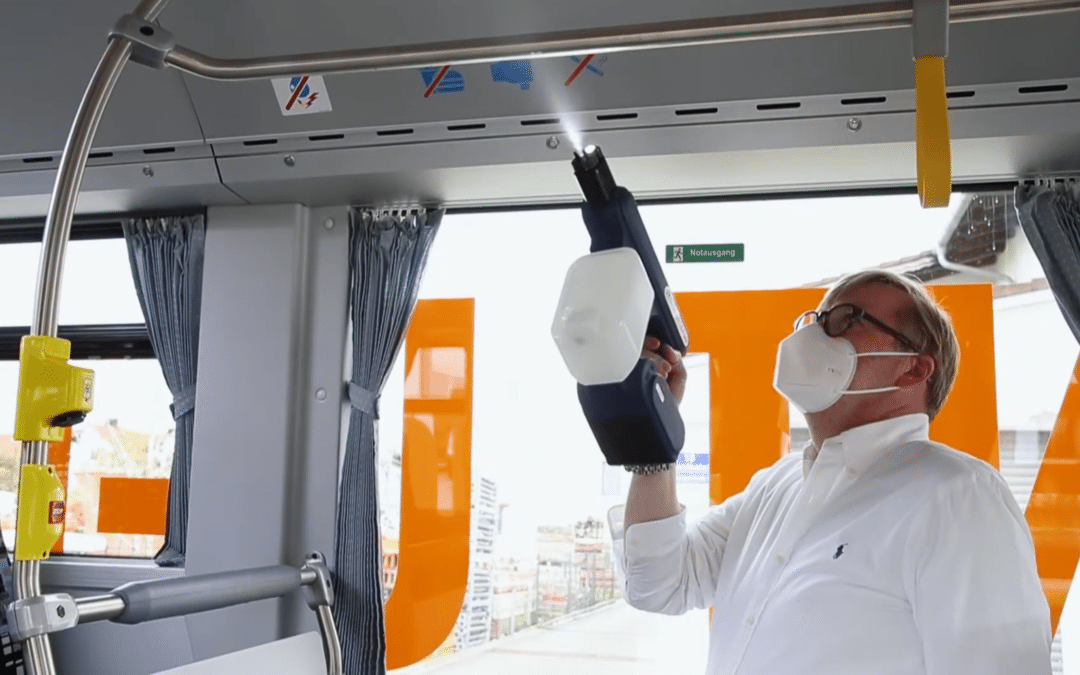 Keimfreies Reisen in Bus und Bahn – Praxistest mit OneSpray